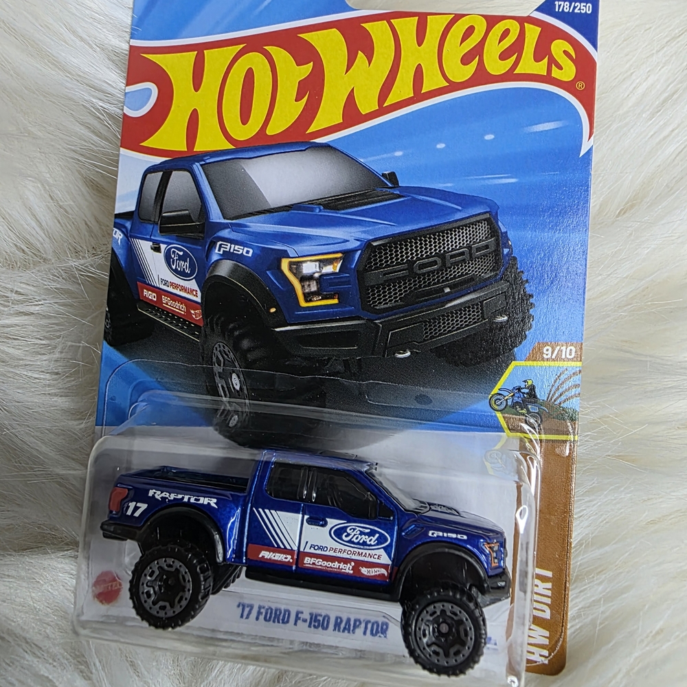 Hot Wheels '17 Ford F-150 Raptor - Blue
